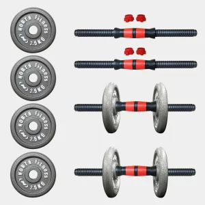 ดัมเบลโลหะ Dumbbell 10 Kg. - ปรับน้ำหนักได้