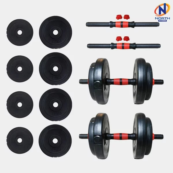 ดัมเบลซีเมนต์ Dumbbell 10 Kg. - ปรับน้ำหนักได้ - Image 3