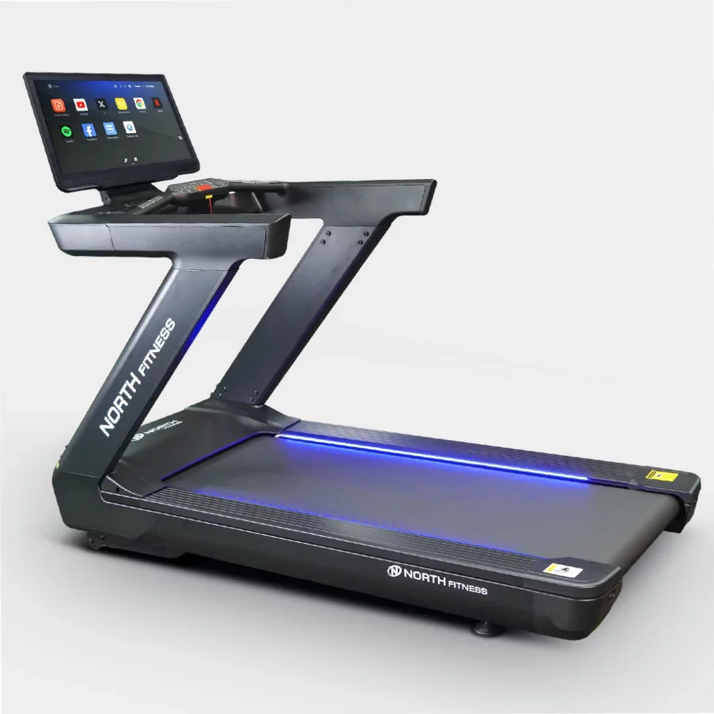 ลู่วิ่งไฟฟ้า North Fitness รุ่น GRAND FLEX T – รุ่นใหม่ล่าสุด หน้าจอTouch Screen 29 นิ้ว รองรับแรงกระแทก 8 จุด